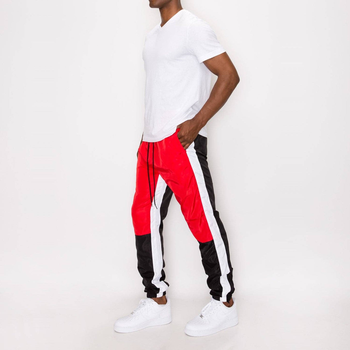 Color Block Joggers