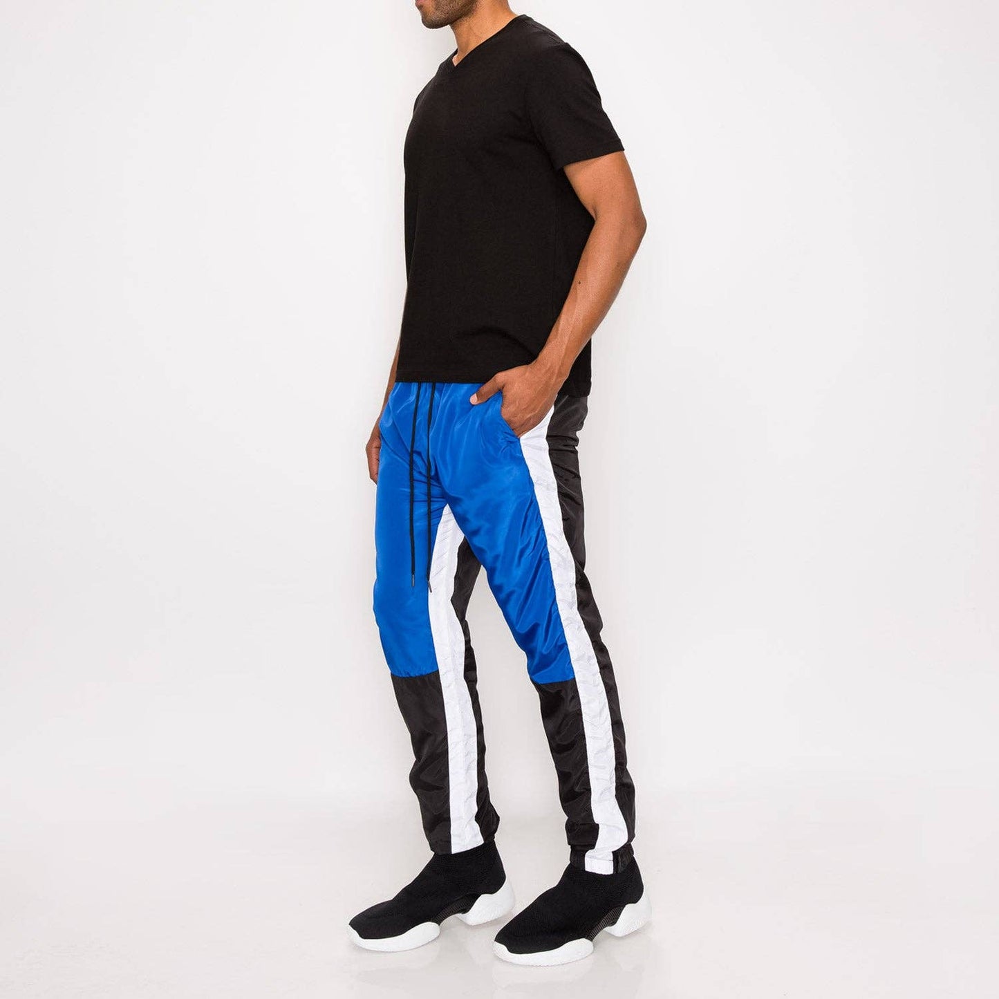 Color Block Joggers