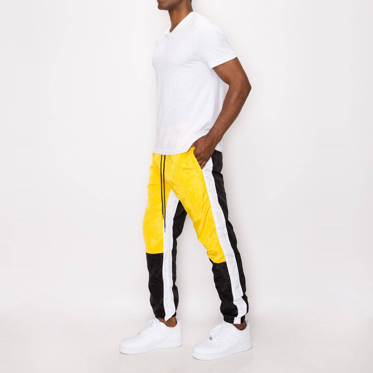 Color Block Joggers