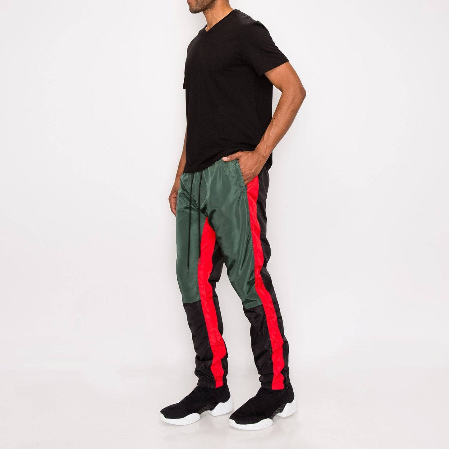 Color Block Joggers