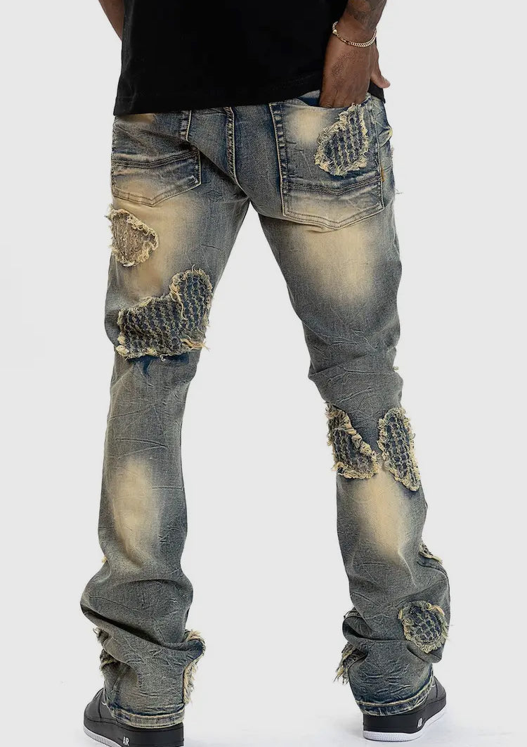 Makobi Romano Stacked Jeans