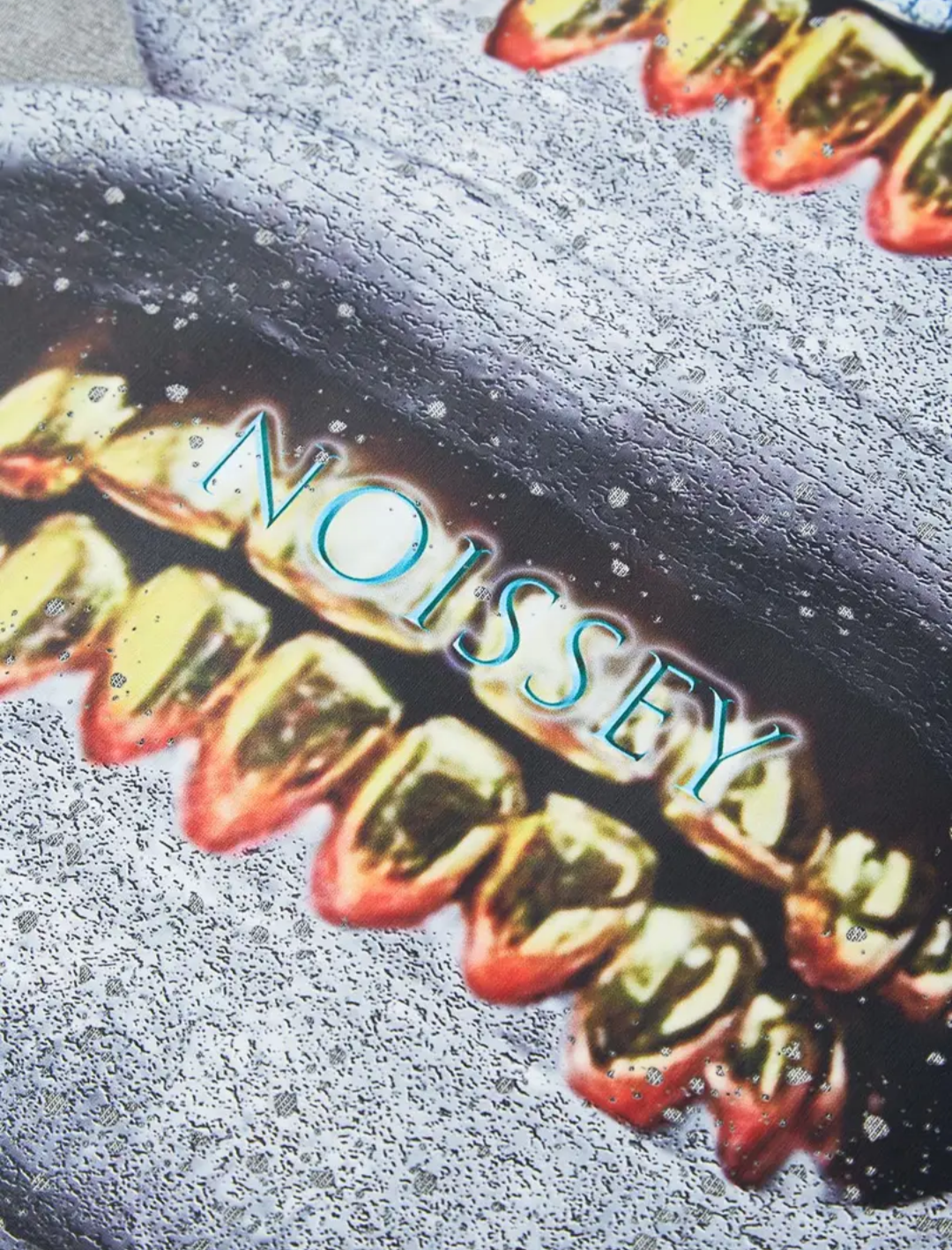 Gold Grillz Diamond Drill Print T-Shirt