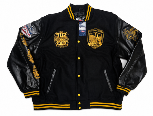 No Vegas Losses Only Vegas Bosses Billyunayr Varsity Jacket