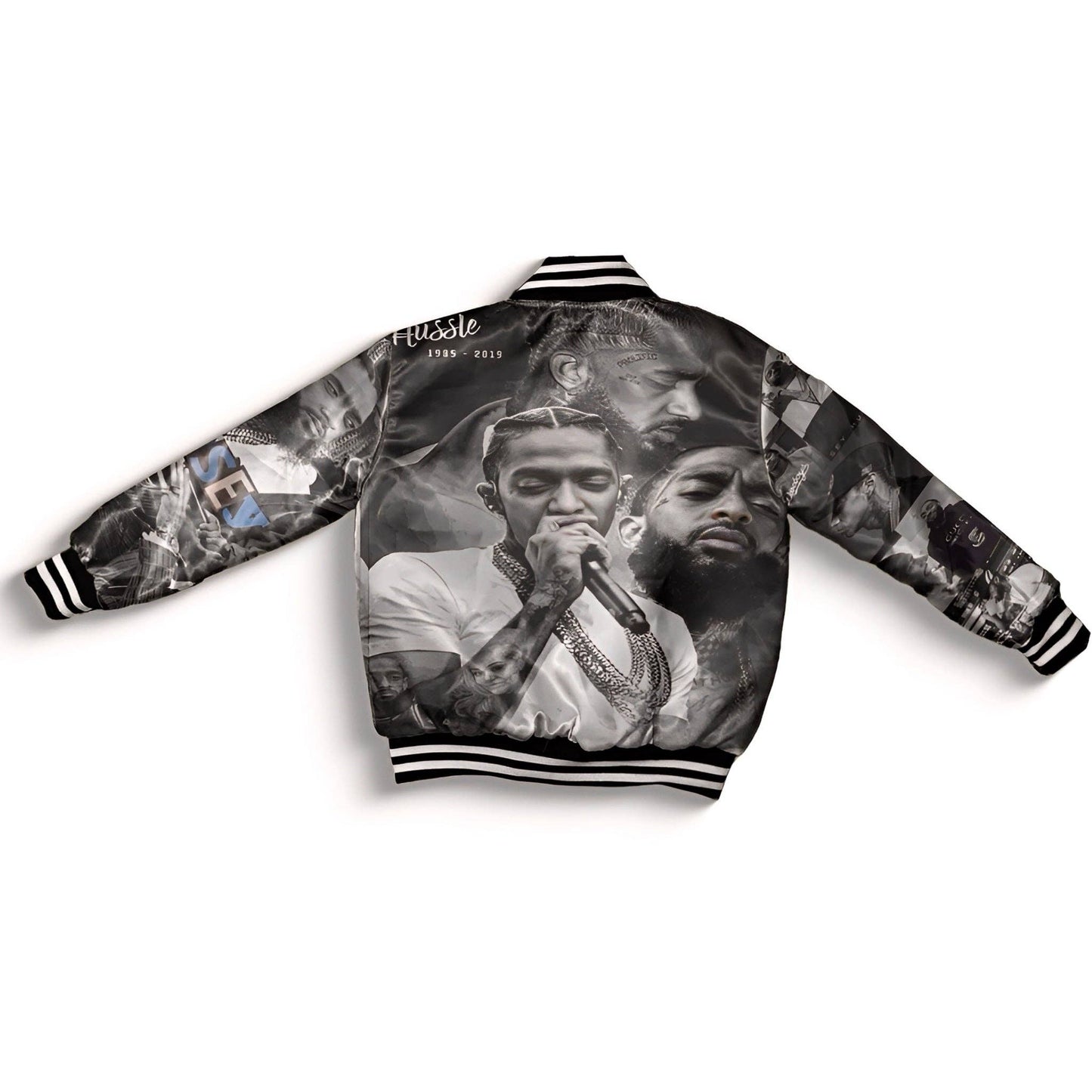 Men's Nipsey Gray Bomber: XL
