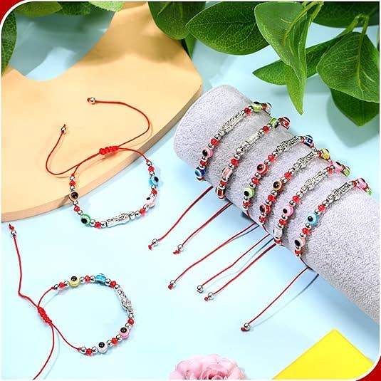 Saint Evil Eye String Bracelet