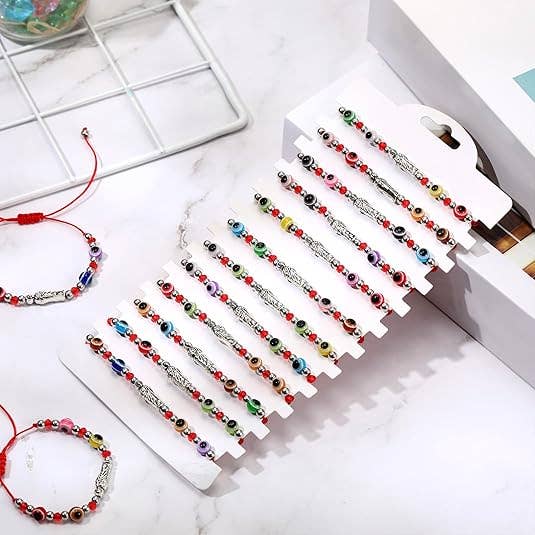 Saint Evil Eye String Bracelet