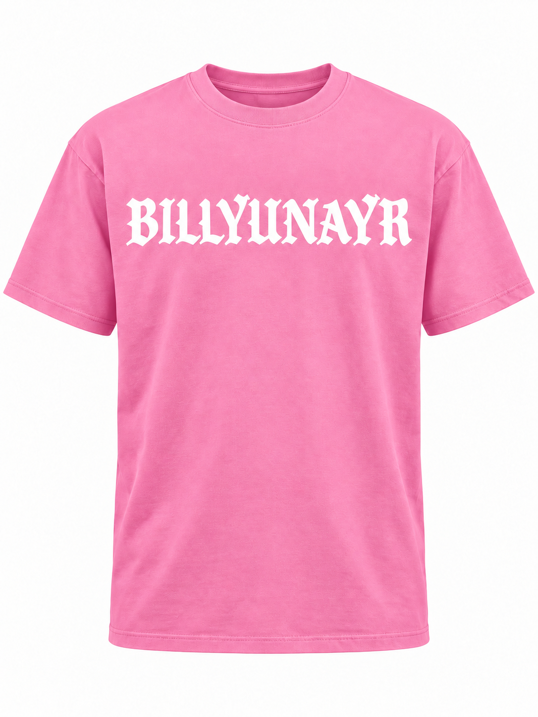 BILLYUNAYR Signature Logo T-Shirt