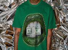 Load image into Gallery viewer, Go Green Money Print T-Shirt
