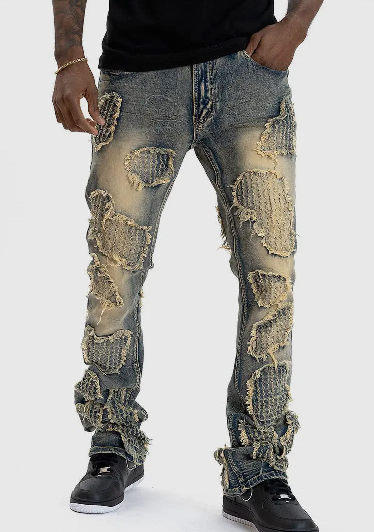 Makobi Romano Stacked Jeans