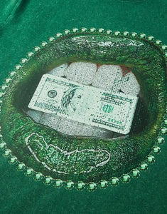 Go Green Money Print T-Shirt