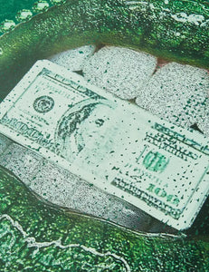 Go Green Money Print T-Shirt