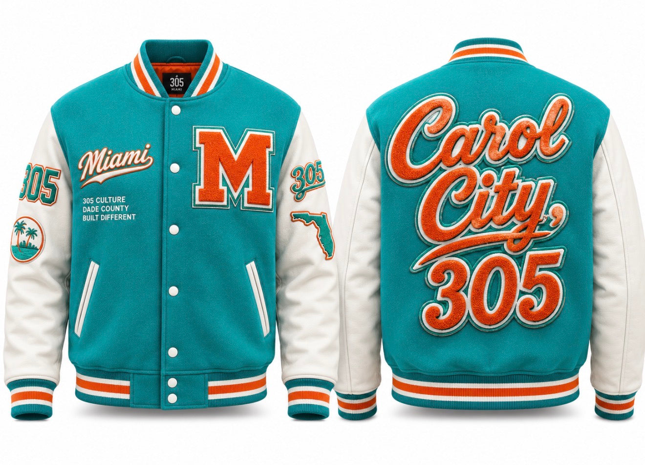 Carol City 305 Varsity Jacket