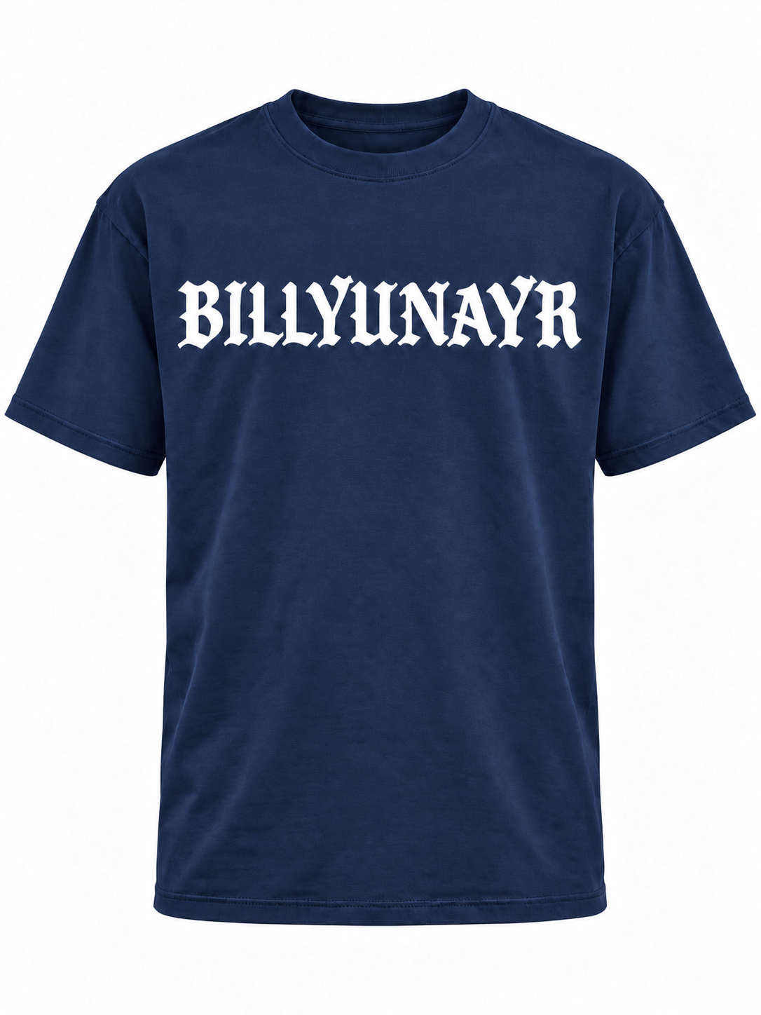 BILLYUNAYR Signature Logo T-Shirt