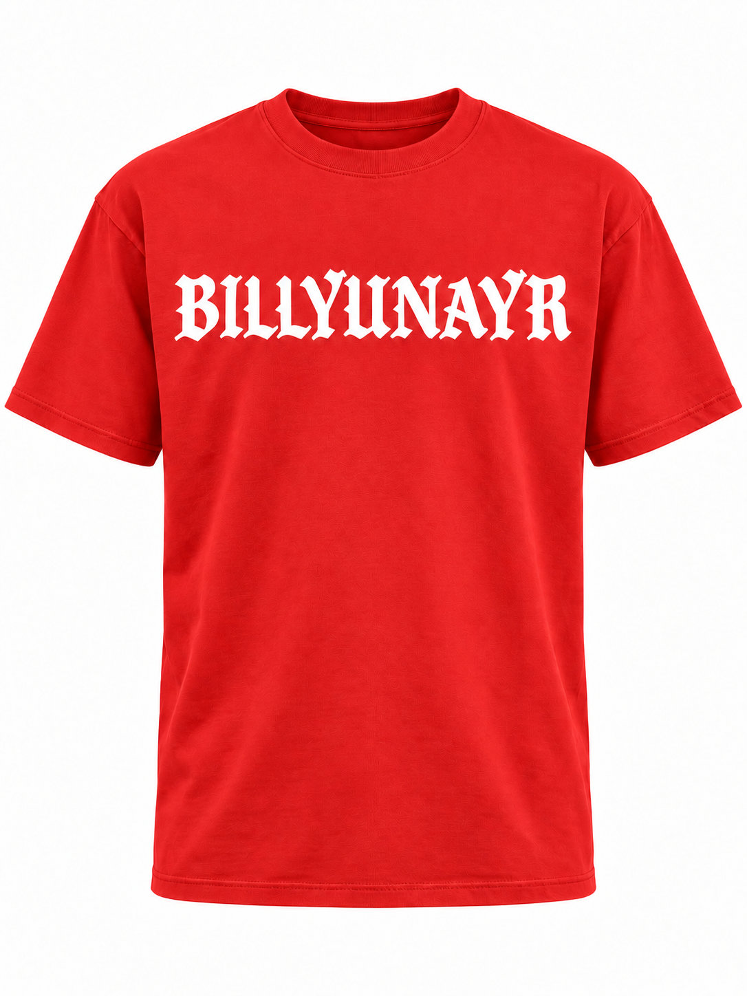 BILLYUNAYR Signature Logo T-Shirt