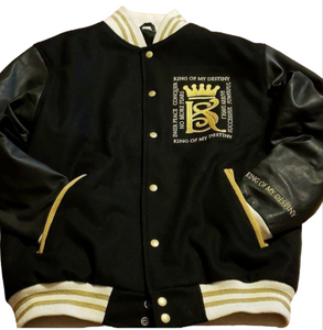 King of My Destiny Varsity Jacket