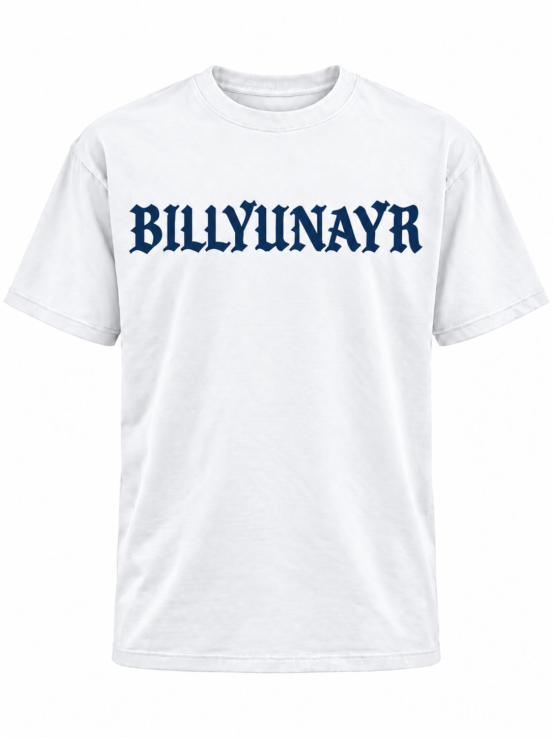 BILLYUNAYR Signature Logo T-Shirt