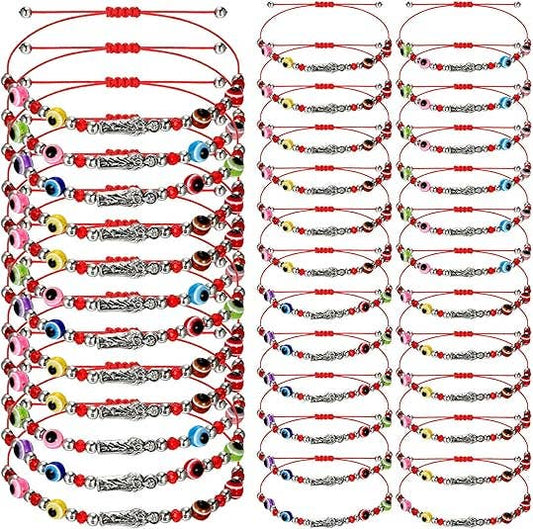 Saint Evil Eye String Bracelet