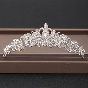 Wedding Crown Hair Jewelry Bridal Headpiece woman Baroque Rhinestones Crystal Tiaras Bride Party Crowns Wedding Hair Accessories