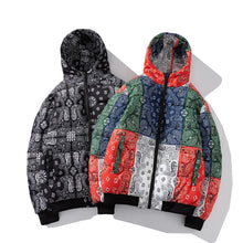 Load image into Gallery viewer, &quot;Crazy Paisley&quot; Jacket w/ Hood
