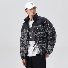 Load image into Gallery viewer, Paisley Print Bomber Jacket
