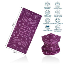 Load image into Gallery viewer, Billyunayr Paisley Print Men&#39;s &amp; Women&#39;s &quot;Bandana&quot; Balaclava
