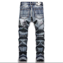 Load image into Gallery viewer, Unity Destroyed Denim Jeans
