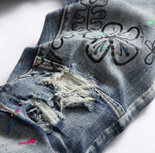 Load image into Gallery viewer, Unity Destroyed Denim Jeans
