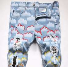 Load image into Gallery viewer, Blue Skies Denim Jeans
