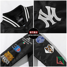 Load image into Gallery viewer, Autumn &amp; Winter Bomber Jacket Men Embroidery Streetwear Slim Fit Baseball Collar Jackets Coats Casual Outwear Windbreaker Korean
