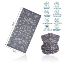 Load image into Gallery viewer, Billyunayr Paisley Print Men&#39;s &amp; Women&#39;s &quot;Bandana&quot; Balaclava
