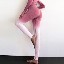 Load image into Gallery viewer, Pink Diamonds High Waist Leggings
