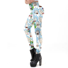 Load image into Gallery viewer, Rick &amp; Morty Cartoon Leggings
