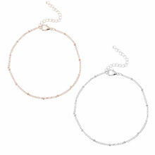 Load image into Gallery viewer, Delicate Gold Anklet w/ Satellite Charm
