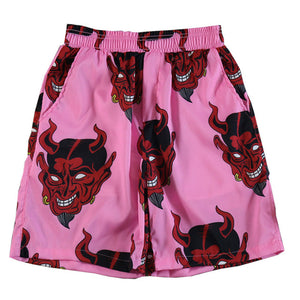 Devil Print Women's Shorts