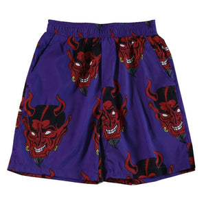 Devil Print Women's Shorts