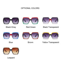 Load image into Gallery viewer, Over Sized Vintage Square Sunglasses
