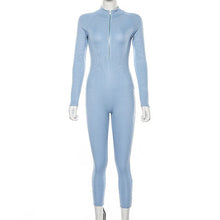 Load image into Gallery viewer, Long Sleeve Solid Color Jumpsuit
