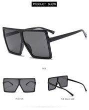 Load image into Gallery viewer, Vintage Big Frame Square Sunglasses
