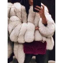 Load image into Gallery viewer, Faux Fur Mink Coats
