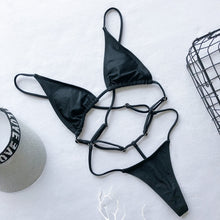 Load image into Gallery viewer, Extreme Micro Triangle String Bandage Bikini Set
