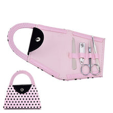 Load image into Gallery viewer, Dot Purse Manicure Pedicure Tool Kits
