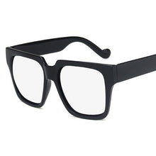 Load image into Gallery viewer, Matte Black Over Size Square Sunglasses **UV400 Protection
