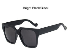 Load image into Gallery viewer, Matte Black Over Size Square Sunglasses **UV400 Protection
