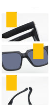 Load image into Gallery viewer, Matte Black Over Size Square Sunglasses **UV400 Protection
