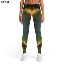 Load image into Gallery viewer, 3-D Nebula Galaxy Print Leggings
