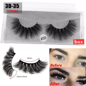 10 Pairs/set Black Mink False Eyelashes For Woman Long Fake Lashes 3D Extension Eyelash Mink Eyelashes for Makeup Beauty