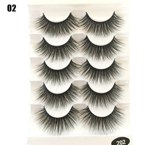 Fluffy Wispy Thick Lashes Handmade Soft Natural Lashes