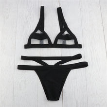 Load image into Gallery viewer, Brazilian Mesh Bikini Set
