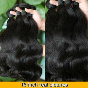 Brazilian Remy Body Wave 100% Human Hair Weave Bundles 1/3/ 4 Bundles Deals