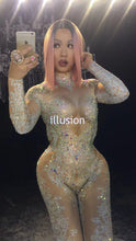 Load image into Gallery viewer, Sparkly Rhinestone Bodysuit
